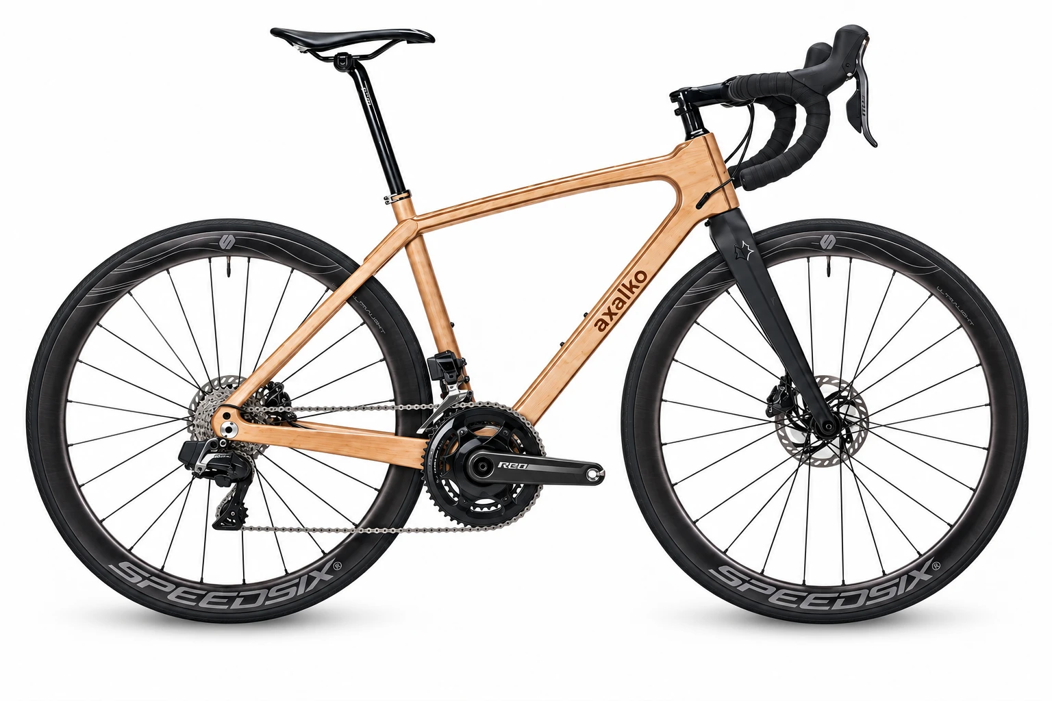 Axalko Wood · SRAM RED AXS + Power Meter · Speedsix