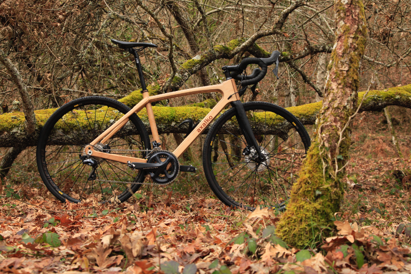 Axalko bicycles, sustainable bikes with natural fibers