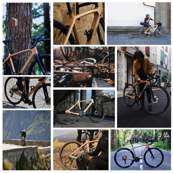 Vélos en bois. Constructeurs de cadres de vélo Axalko
